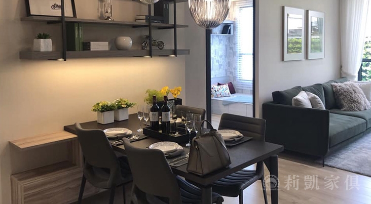 家具配置，賦予空間芬多精