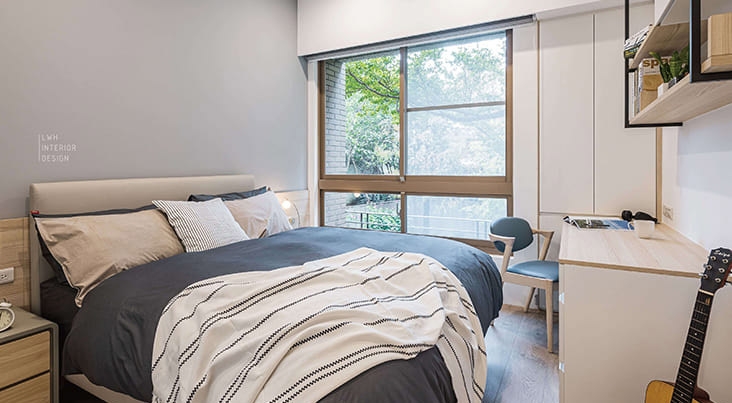 迎接夏日-清新的臥室空間​